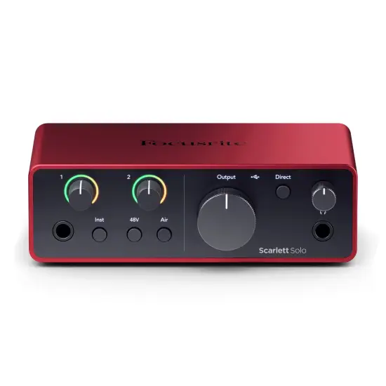 Focusrite INTERFACE USB Scarlett Solo 4th Gen