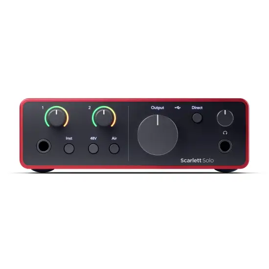 Focusrite INTERFACE USB Scarlett Solo 4th Gen
