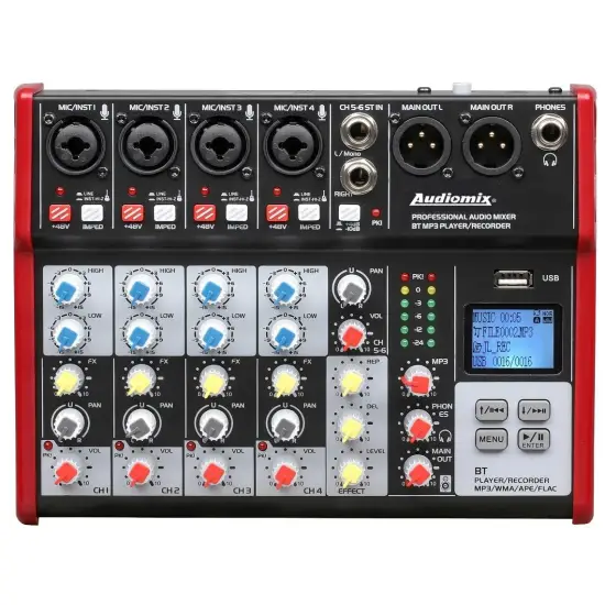 Audiomix MESA MISTURA MR 6 BL