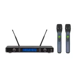 Audiomix SISTEMA MICROFONE MAO Duplo UR 820M