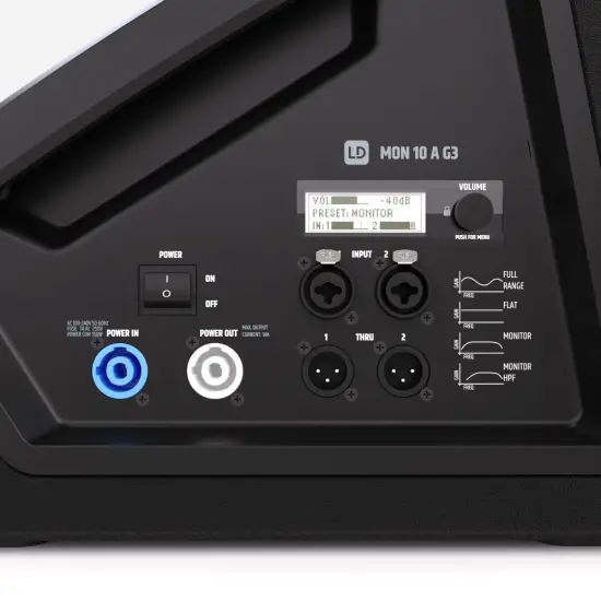 LD Systems MONITOR PALCO AMPLIFICADO MON 10 A G3