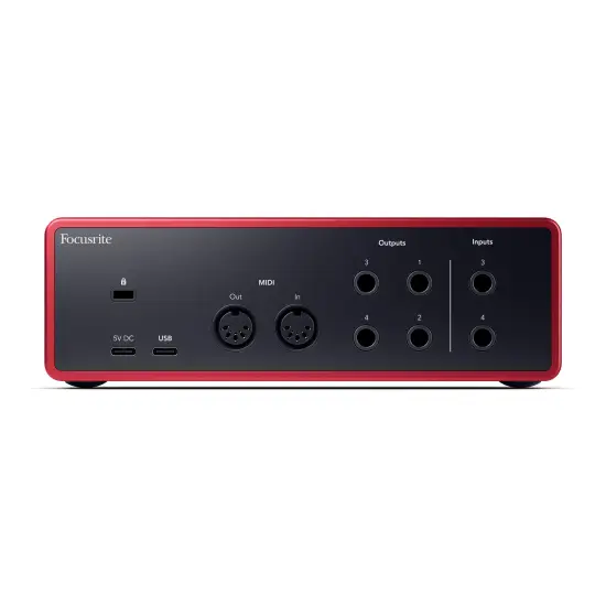 Focusrite INTERFACE USB Scarlett 4i4 4th Gen
