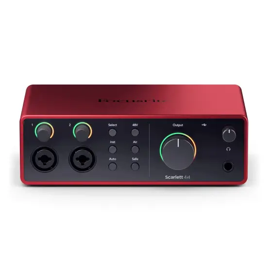 Focusrite INTERFACE USB Scarlett 4i4 4th Gen