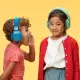 Alpine PROTEÇÃO AUDITIVA Muffy Kids Amarelo