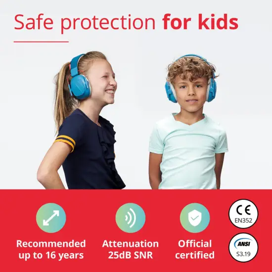 Alpine PROTEÇÃO AUDITIVA Muffy Kids Amarelo