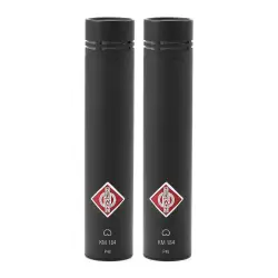 Neumann PAR MICROFONES CONDENSADOR Stereo Set KM 184 Matte Black