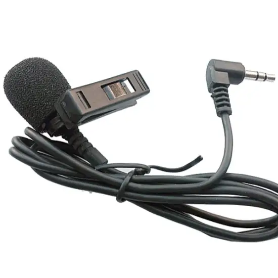 KARMA MICROFONE LAPELA DMC902 Jack 3,5 TRS Preto