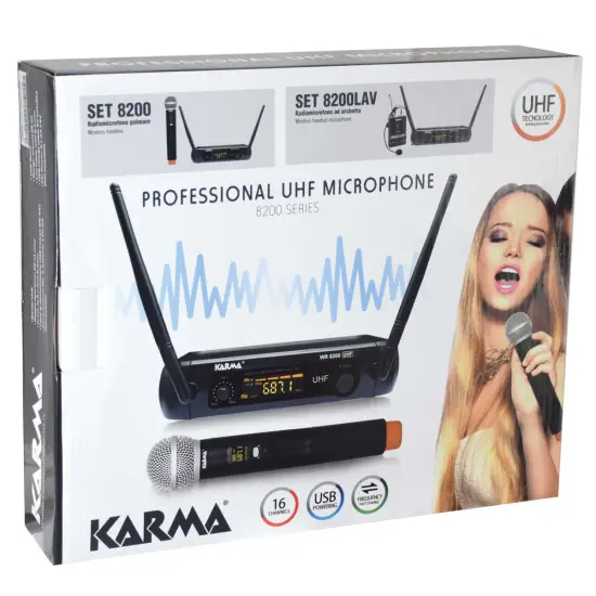 KARMA SISTEMA MICROFONE MAO Set 8200
