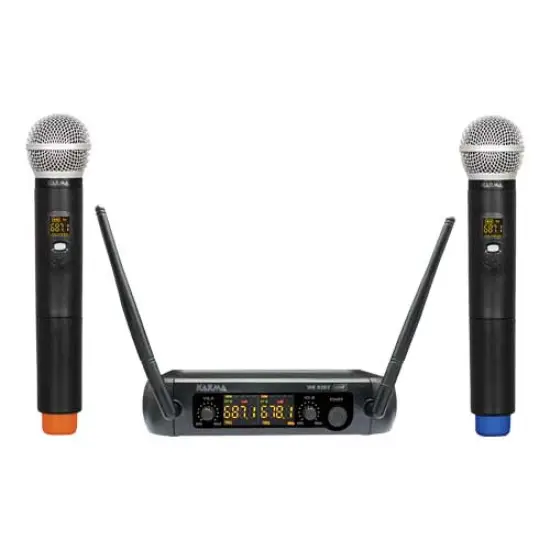 KARMA SISTEMA MICROFONE MAO Set 8202 Duplo