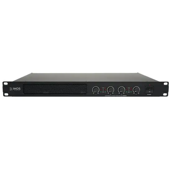 IHOS AMPLIFICADOR POTÊNCIA D1204 4x 300W 8ohm