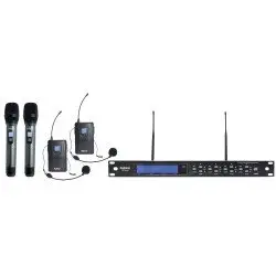 KARMA SISTEMA MICROFONE CABEÇA + MÃO Set 8042PL (4 unid)