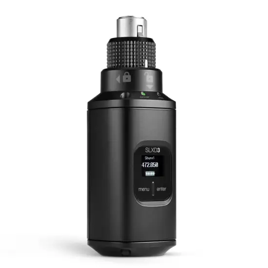 Shure TRANSMISSOR MÃO SLXD3 L56 (650 694MHz)