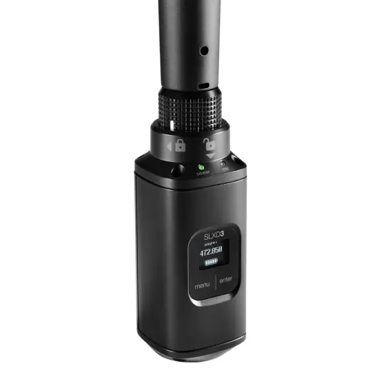 Shure TRANSMISSOR MÃO SLXD3 L56 (650 694MHz)
