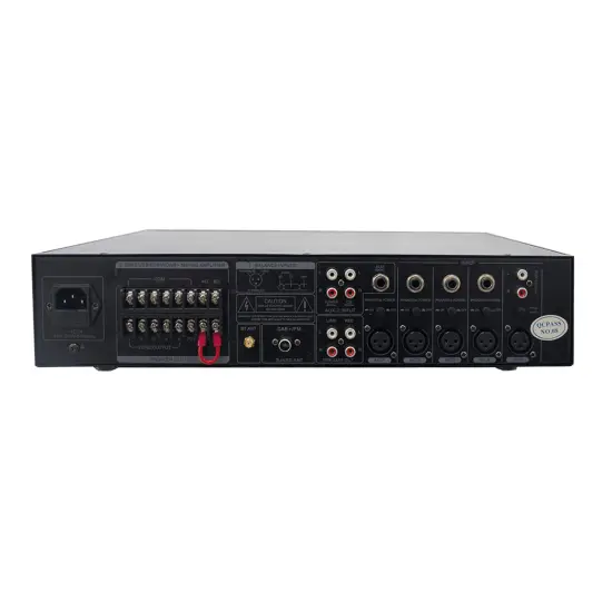 GLEMM AMPLIFICADOR LINHA PAA240DAB 100V 240W   5 Zonas