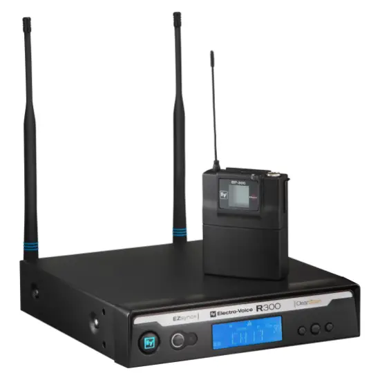 EV Electro Voice SISTEMA MICROFONE LAPELA R300 L/C (516   532 MHz)