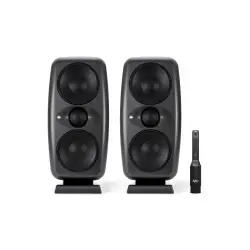 IK MULTIMEDIA PAR MONITORES ESTUDIO iLoud MTM MkII Black c/ Micro Medição