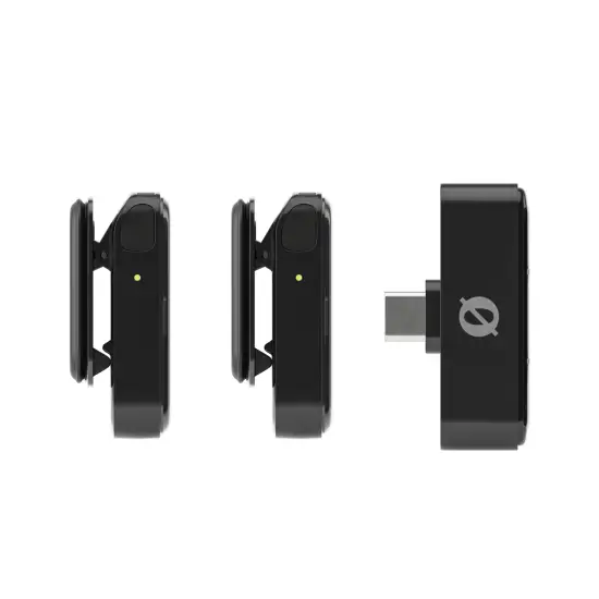 Rode SISTEMA MICROFONE LAPELA Wireless Micro USB C Black
