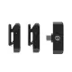 Rode SISTEMA MICROFONE LAPELA Wireless Micro USB C Black