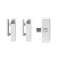 Rode SISTEMA MICROFONE LAPELA Wireless Micro USB C White