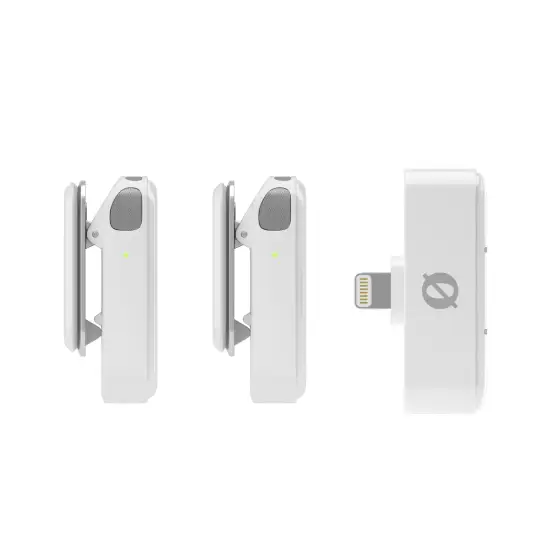 Rode SISTEMA MICROFONE LAPELA Wireless Micro Lightning White