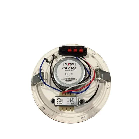 GLEMM COLUNA SONORIZAÇÃO KM CSL620A 100V 6,5″ 20W