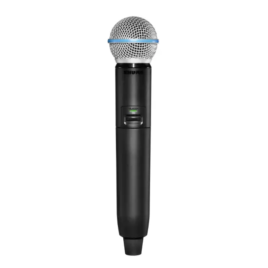 Shure SISTEMA MICROFONE MÃO GLXD24RPE/B58 Z4