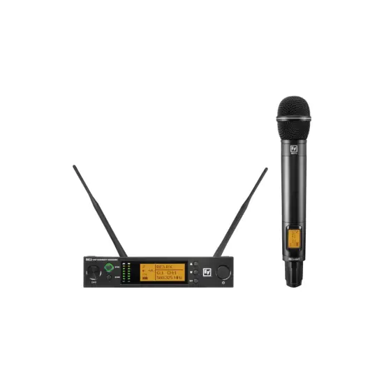 EV Electro Voice SISTEMA MICROFONE MÃO RE3 ND76 5L (488 524 Mhz)