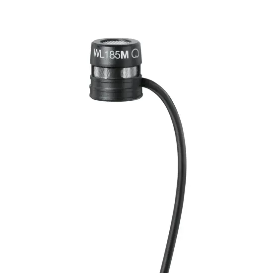 Shure MICROFONE LAPELA WL185MB/C TQG Black