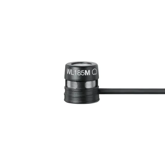 Shure MICROFONE LAPELA WL185MB/C TQG Black