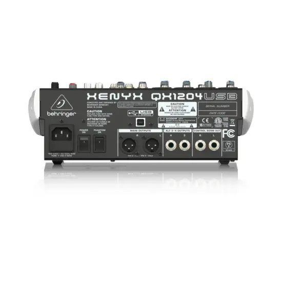 Behringer MESA MISTURA QX1204USB