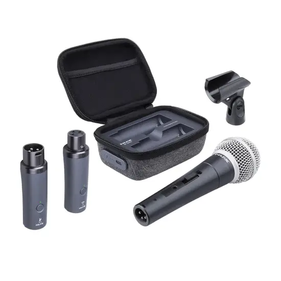 NUX SISTEMA MICROFONE MÃO B 3RC Wireless Microphone System