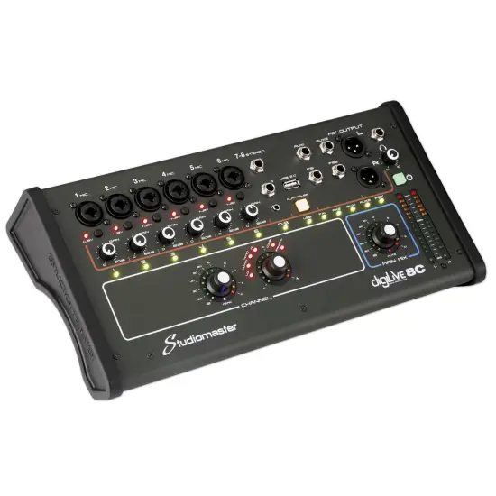 Studiomaster MESA MISTURA DIGITAL DigiLive 8C