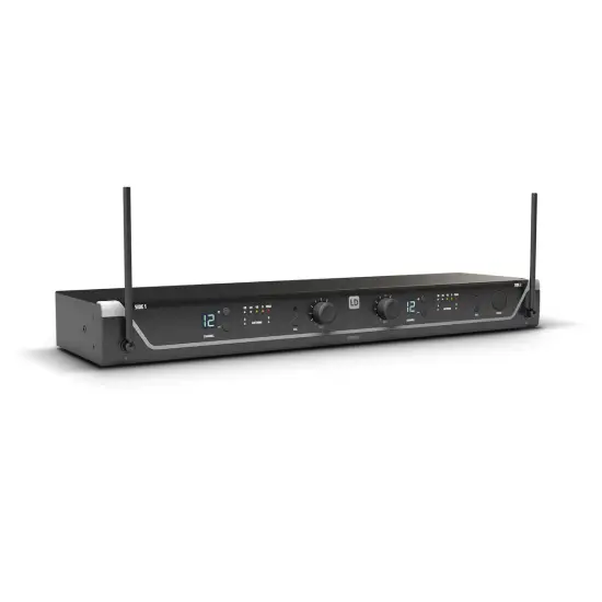 LD Systems SISTEMA MICROFONE duplo U305 HHD 2 (504 - 608 MHz)