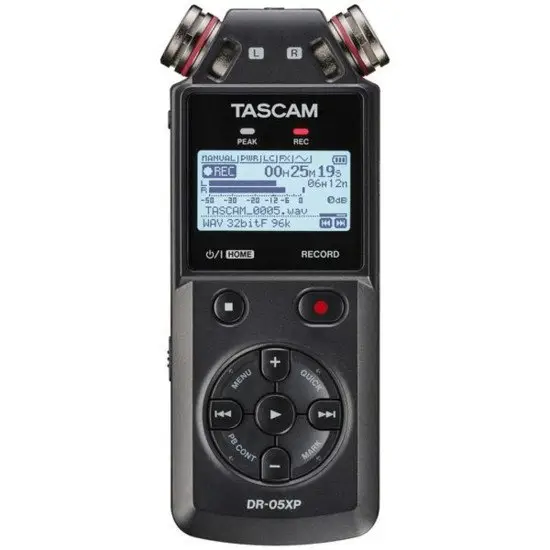 Tascam GRAVADOR PORTATIL DR 05XP