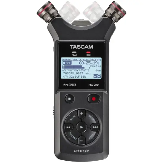 Tascam GRAVADOR PORTATIL DR 07XP