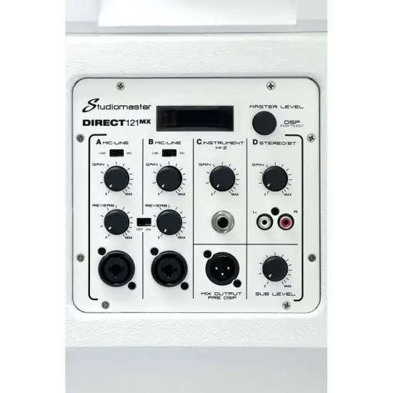 Studiomaster DIRECT 121W MX WHITE