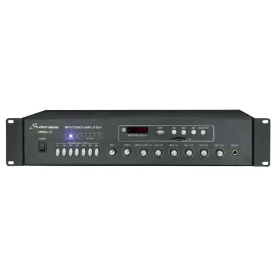 Studiomaster AMPLIFICADOR LINHA ISMA 150 (6 ZONAS)