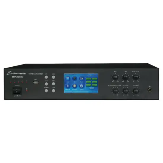 Studiomaster AMPLIFICADOR LINHA ISMA 150D (6 ZONAS)