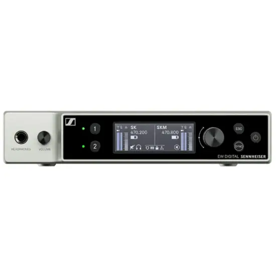 Sennheiser RECETOR DOIS CANAIS EW DX EM 2 Q1 9