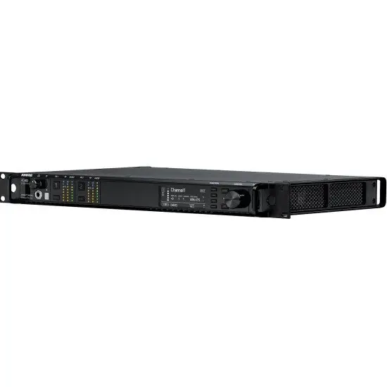 Shure RECETOR AD4DE A Two Channel Digital Wireless Receiver (470   636 MHz)
