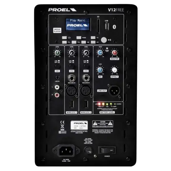PROEL V12FREE