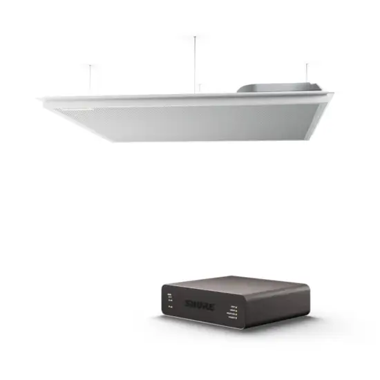 Shure MICROFONE TETO MXA902W S 60CM USB