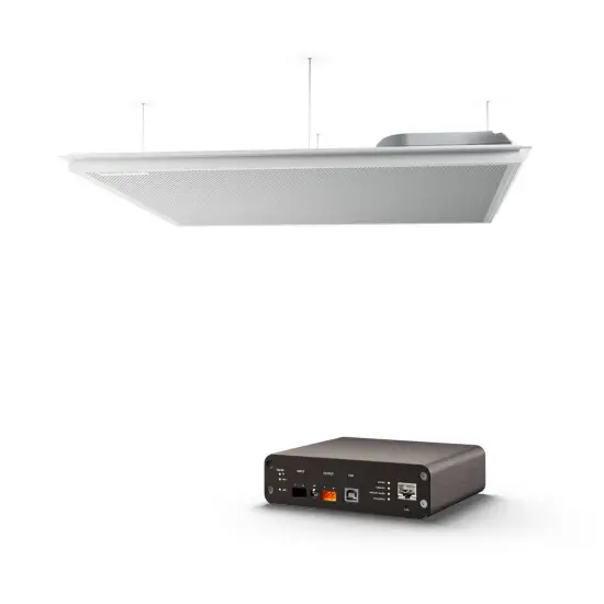 Shure MICROFONE TETO MXA902W S 60CM USB