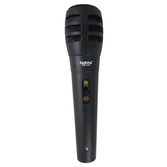 KARMA MICROFONE MAO DINAMICO 630ohm