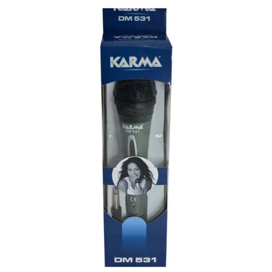 KARMA MICROFONE MAO DINAMICO 600ohm
