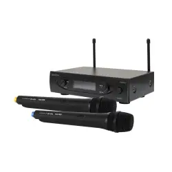EIKON SISTEMA MICROFONE MÃO DUPLO WM101DMV2