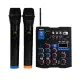 KARMA MESA MISTURA 5 CANAIS C/ 2 MICROFONES S/ FIOS