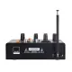 KARMA MESA MISTURA 5 CANAIS C/ 2 MICROFONES S/ FIOS
