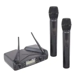 EIKON SISTEMA MICROFONE MÃO DUPLO WM700DM