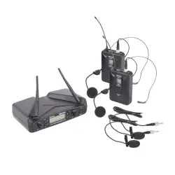 EIKON SISTEMA MICROFONE CABEÇA DUPLO WM700DH